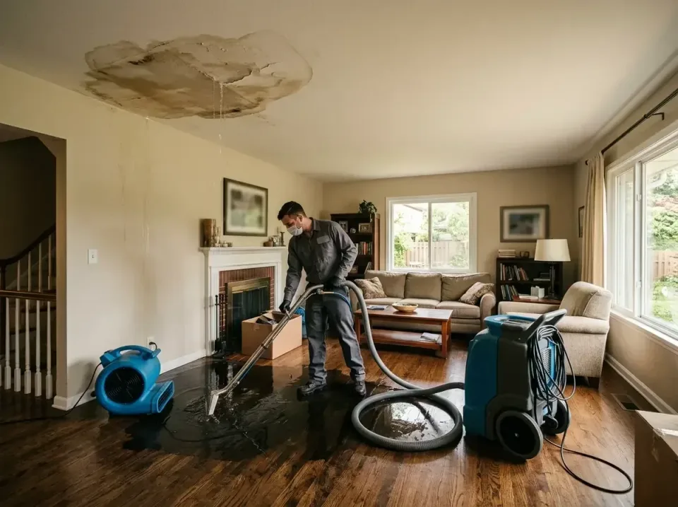 attic-pipe-burst-ceiling-drip-008 — frequently asked questions, Water Damage Restoration & Carpet Care in Richboro, PA